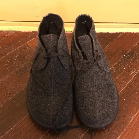 Grey Wool Shoes - Picture 4 of 6